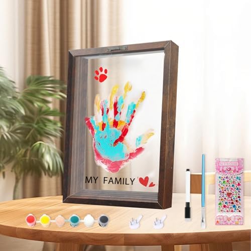 XQC Family Handprint Kit DIY Craft Keepsake Frame