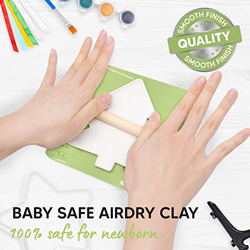 KeaBabies Baby Footprint Handprint Keepsake Kit 1