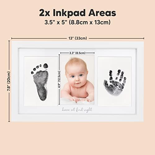 KeaBabies Inkless Hand Footprint Kit - Safe Mess-Free