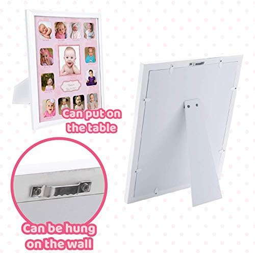 Collage Photo Frame for Baby First Year Keepsake