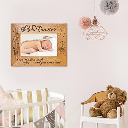 Jenaai Tiny Miracle Engraved Ultrasound Photo Frame