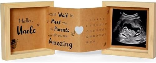 YiLiiod Baby Announcement Wooden Keepsake Box