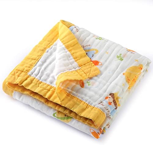 Gihims Baby Muslin Swaddle Blanket - 433x433 Inch Large Cotton Receiving Blanket