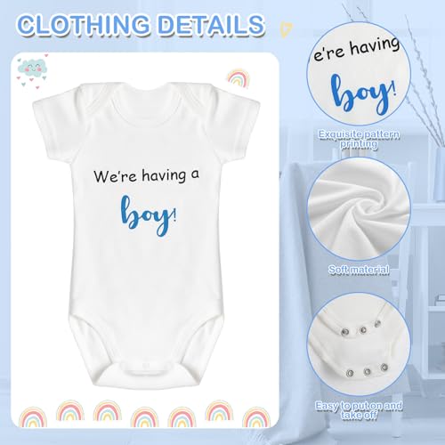 Canlierr 9 Pcs Pregnancy Announcement Set Boy Blue