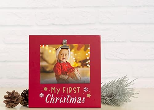 Pearhead My First Christmas Frame Red 1