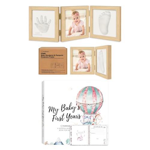 KeaBabies Baby Shower Gift Memory Book Kit 1