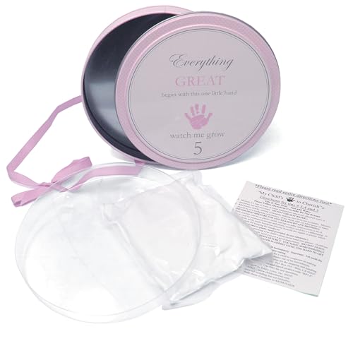Child to Cherish Handprints Tower of Time Kit Pink