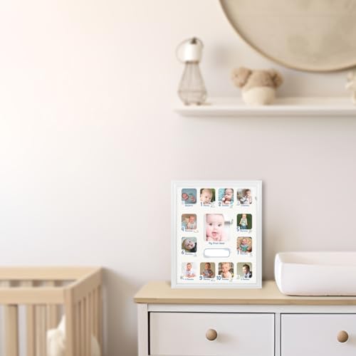 Baby First Year Collage Frame 11x13 Wood