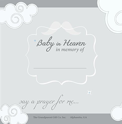 The Grandparent Gift Co Baby Heaven Keepsake Frame