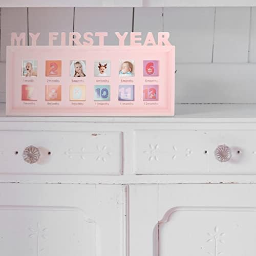 Kisangel Growth Photo Frame for 12 Months