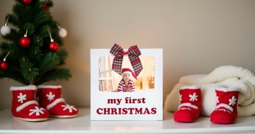 Little Holly My First Christmas Photo Frame