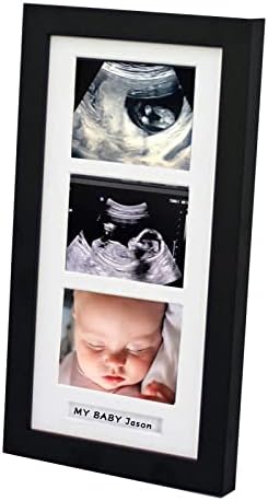Triple Ultrasound Picture Frame with 3 Photos