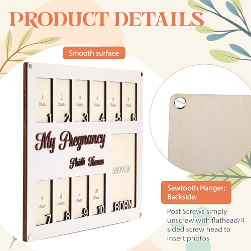 Chunful Ultrasound Photo Frame for Pregnancy Keepsakes