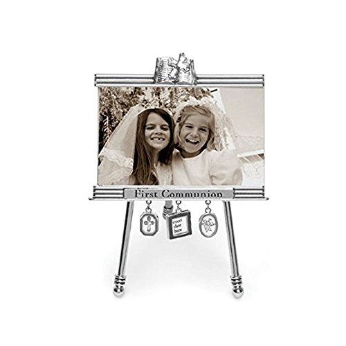 Mud Pie Baby Classic Keepsakes Easel Frame First Communion