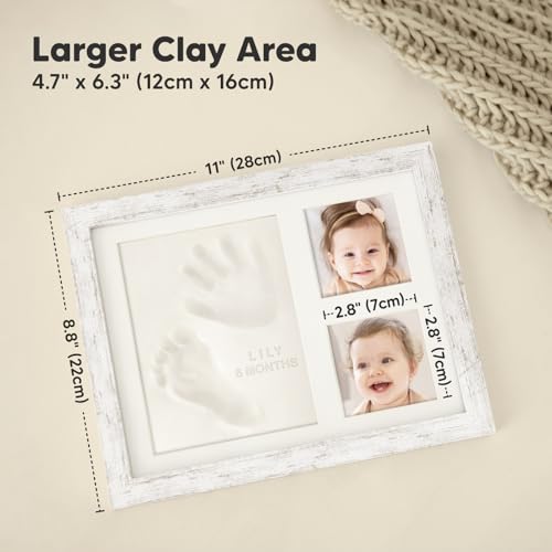 KeaBabies Baby Keepsake Frame and Memory Book 1