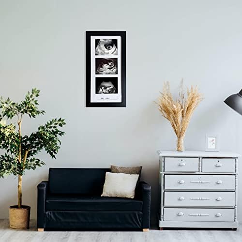 Triple Ultrasound Picture Frame with 3 Photos