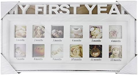 Clobeau Baby First Year Photo Frame Keepsake 1