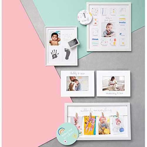 CR Gibson Baby Foot Hand Print Photo Frame