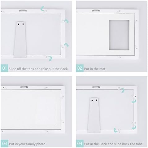 NWK DIY Family Photo Handprint Kit with Frame