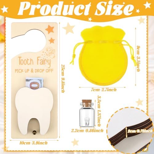 DoubleFill Tooth Fairy Holder with Money Slot