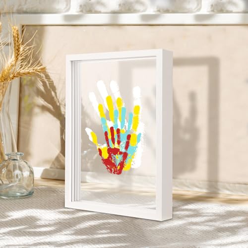 Himake Family Handprint Kit with Non-Toxic Paints