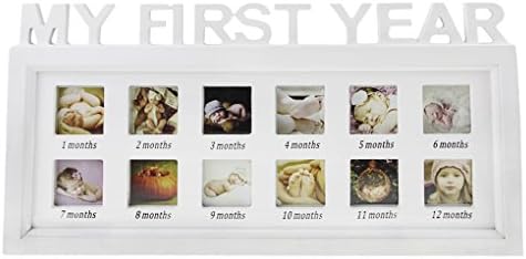Clobeau Baby First Year Photo Frame Keepsake 1
