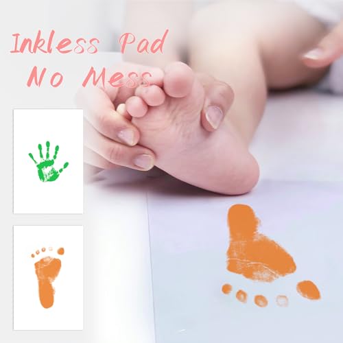 Tubuui 4-Pack Inkless Baby Footprint Kit