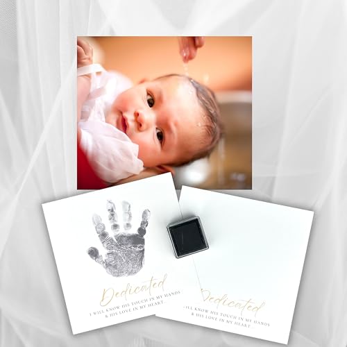 White Shadowbox Frame 6x6 for Baby Dedication Keepsakes 1