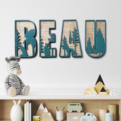 Personalized Wooden Name Sign for Nursery