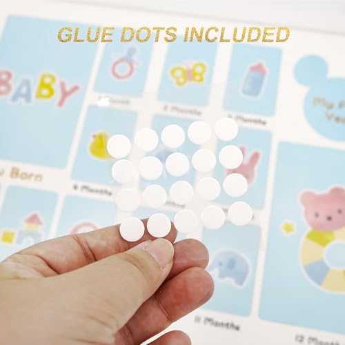 FramePro My First Year Photo Frame 12x16 Baby Milestone Board Keepsake for Newborn to 1 Year Old