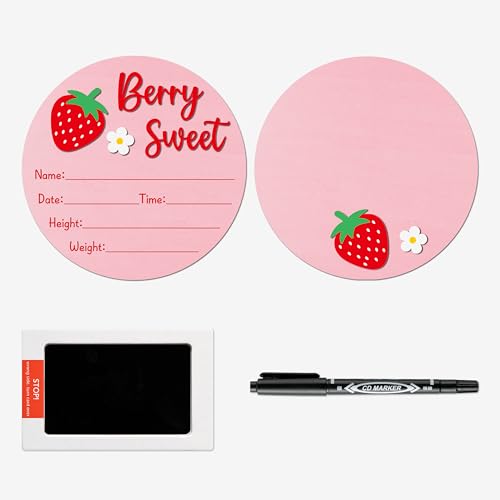 R HORSE Baby Announcement Sign with Marker and Ink Pad 1