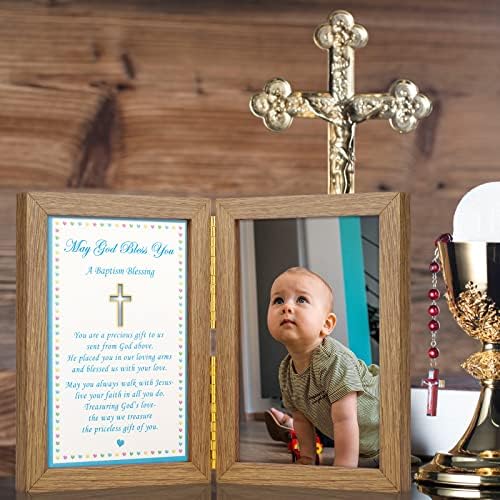 Yakucho Baptism Gift Frame for Boys