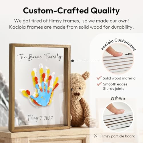 Kaciola Family Handprint Kit with 4 Paints