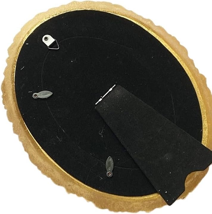 STBTOO Vintage Oval Carved Resin Frame Wall Ornament