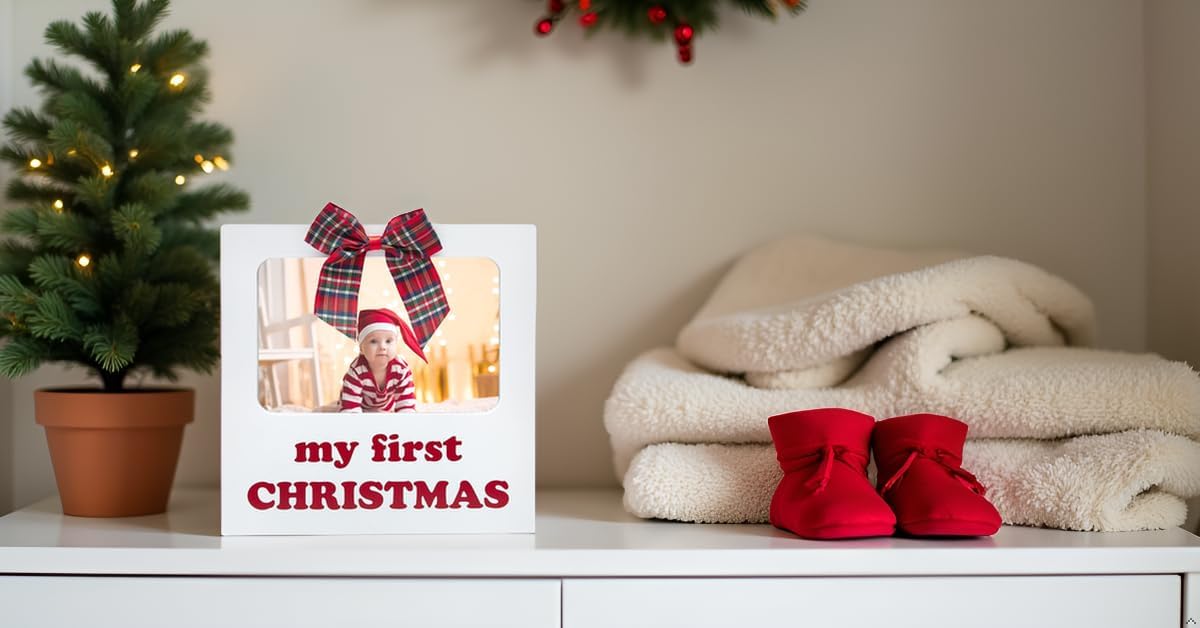 Little Holly My First Christmas Photo Frame