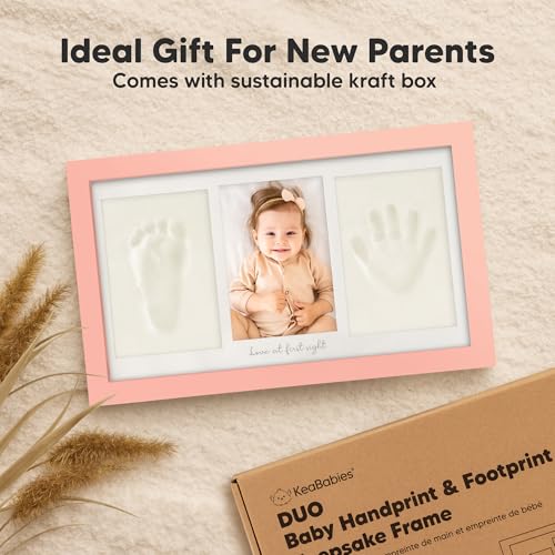KeaBabies Baby Footprint Kit Memory Book 1