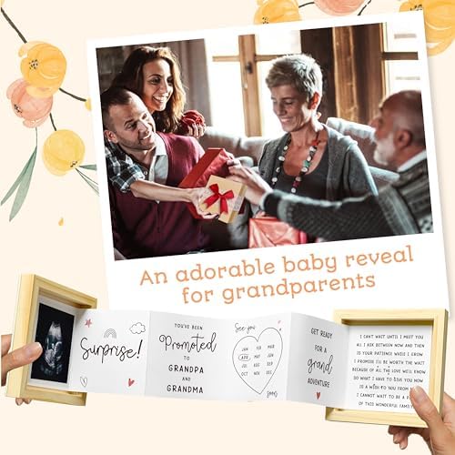97 Decor Baby Announcement Wooden Keepsake Box