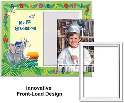 Pre-K Graduation Photo Frame with Elephants Design