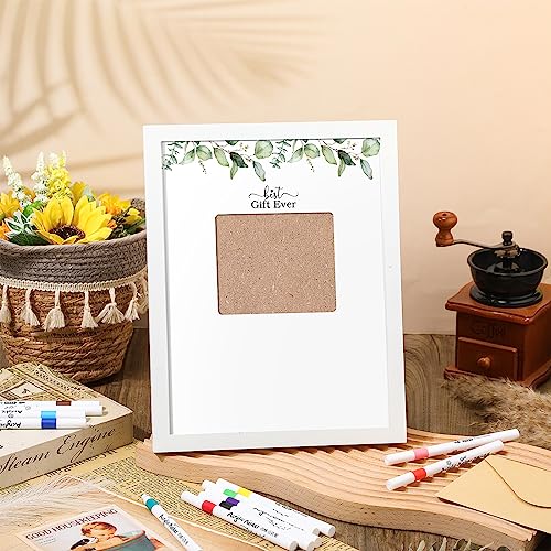 Maitys Ultrasound Frame with 12 Acrylic Markers for Baby Shower