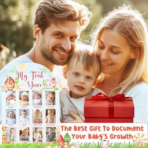 Cheerupp Farm Animal Themed 1st Year Photo Frame
