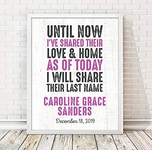 Canary Road Adoption Plaque Gotcha Day Keepsake