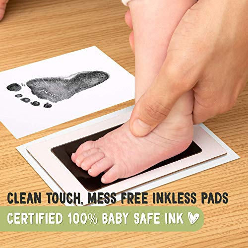 KeaBabies Baby Handprint Footprint Kit Set - Personalized Keepsake Gift