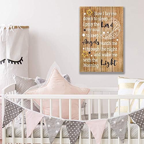VILIGHT Nursery Sign 3D Moon and Star Decor