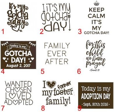 Glitzby Adoption Wooden Block Keepsake Gift