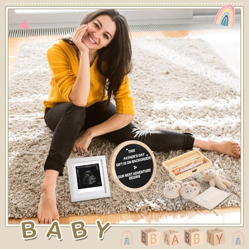 Canlierr 5Pcs Surprise Pregnancy Announcement Kit for Dad
