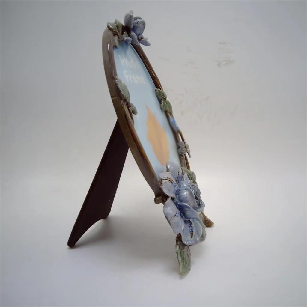 STBTOO Retro Enamel Alloy Picture Frame Pendant