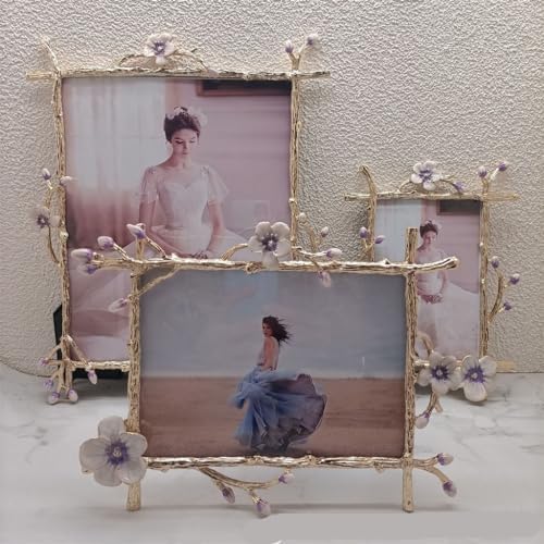 STBTOO 6 Inch Metal Frame Home Decor Photo Decoration