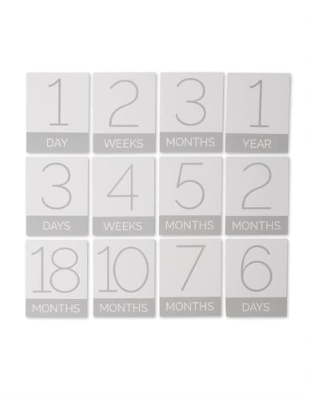 Little Unicorn Monthly Milestone Photo Blanket - 47 x 46 Inches