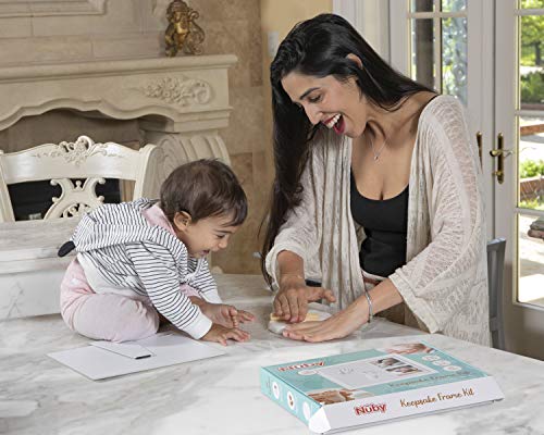Nuby Keepsake Frame 35 x 5 Photo Clay Print Kit