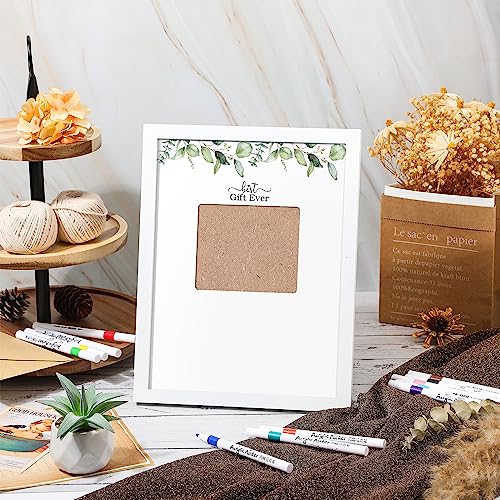 Maitys Ultrasound Frame with 12 Acrylic Markers for Baby Shower